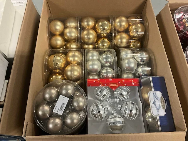 Partij kerstballen - afbeelding 5 van  7