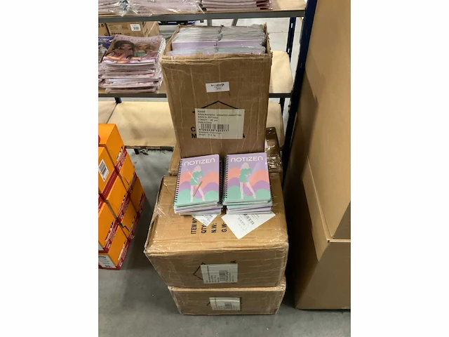 Partij kidstell a5 notebooks (480x) - afbeelding 2 van  3