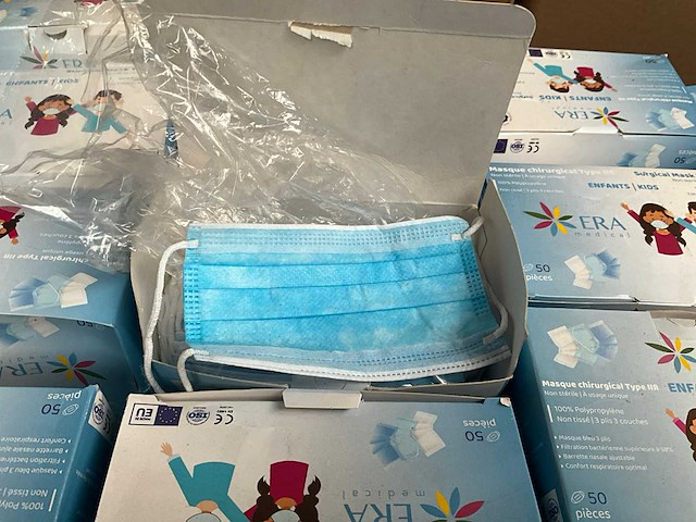 Partij kinder-mondkapjes - afbeelding 3 van  8