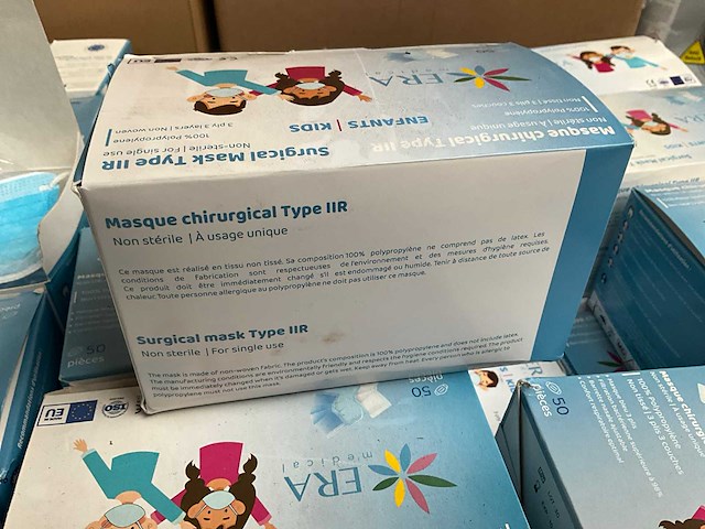 Partij kinder-mondkapjes - afbeelding 6 van  8