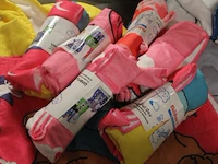 Partij kinder pooncho div modellen 5 stuks mix ds h01 - afbeelding 3 van  5