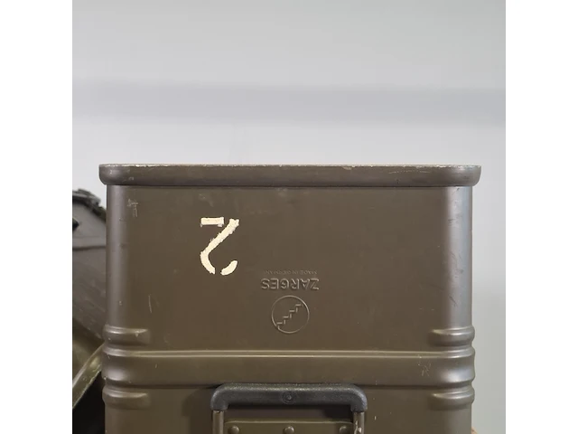 Partij kisten met inhoud, o.a. zarges - afbeelding 4 van  5