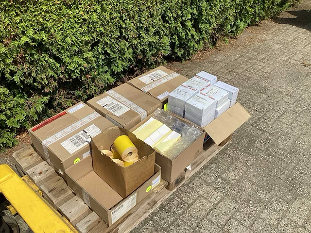 Partij kladblokken, label-printpapier - afbeelding 1 van  5