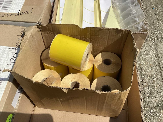 Partij kladblokken, label-printpapier - afbeelding 2 van  5