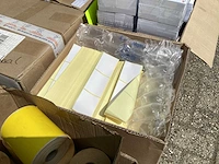 Partij kladblokken, label-printpapier - afbeelding 3 van  5