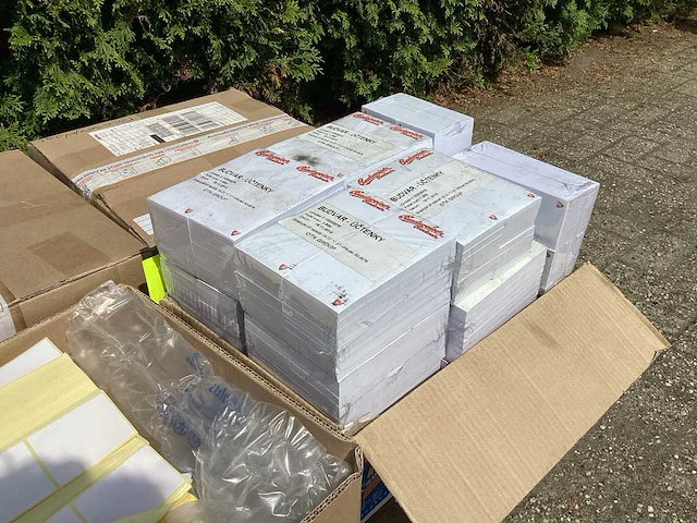 Partij kladblokken, label-printpapier - afbeelding 4 van  5