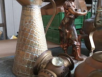 Partij koperwerk ca. 14 items - afbeelding 4 van  6