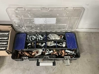 Partij koppelingen, perskoppelingen en installatiemateriaal - afbeelding 4 van  11