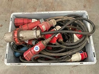 Partij krachtstroom verloopstekkers - afbeelding 2 van  2