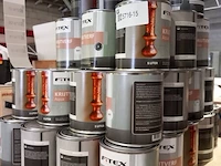 Partij krijtverf fitex, wit/ral 9010 en zwart - afbeelding 2 van  5