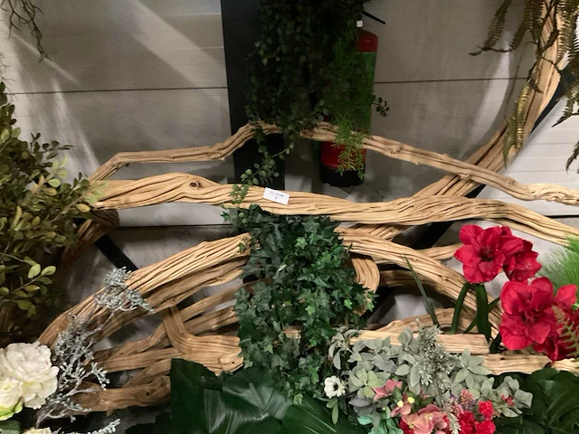 Partij kunstbloemen met diverse vazen (435x) - afbeelding 7 van  7