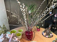 Partij kunstkamerplanten en kunstbloemen - afbeelding 6 van  7