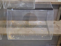 Partij kunststof bakken met grijptangen - 50x35x31cm - afbeelding 2 van  4