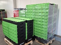 Partij kunststof kratten met deksel - afbeelding 2 van  12