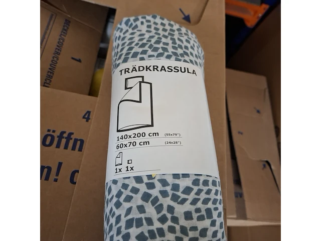 Partij kussens, hoeslakens en dekbedovertrekken, o.a. ikea - afbeelding 7 van  8