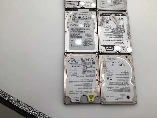 Partij laptop 2,5 inch hardeschijf (9x) - afbeelding 2 van  4