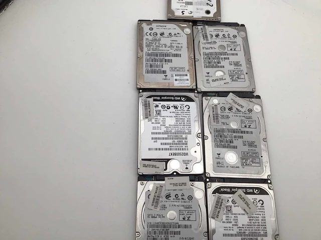Partij laptop 2,5 inch hardeschijf (9x) - afbeelding 3 van  4