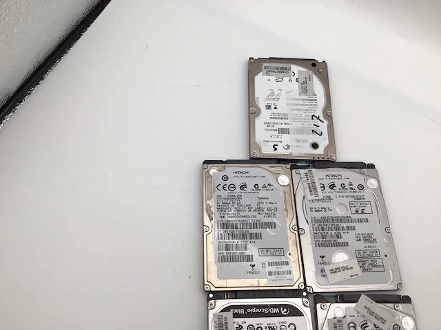 Partij laptop 2,5 inch hardeschijf (9x) - afbeelding 4 van  4