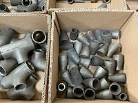 Partij lasverlopen voor cv en gas circa 227 stuks; diverse maten - afbeelding 6 van  17