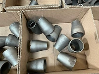 Partij lasverlopen voor cv en gas circa 227 stuks; diverse maten - afbeelding 8 van  17