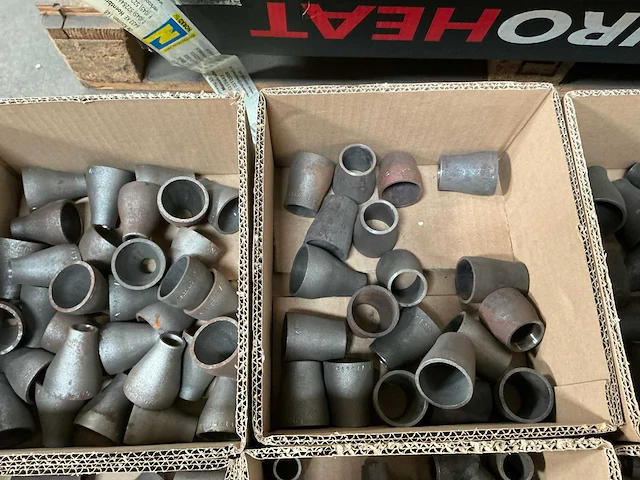 Partij lasverlopen voor cv en gas circa 227 stuks; diverse maten - afbeelding 12 van  17