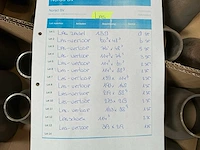 Partij lasverlopen voor cv en gas circa 35 stuks; diverse maten - afbeelding 7 van  15