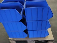 Partij (lege) magazijnbakken, diverse kleuren - afbeelding 3 van  6
