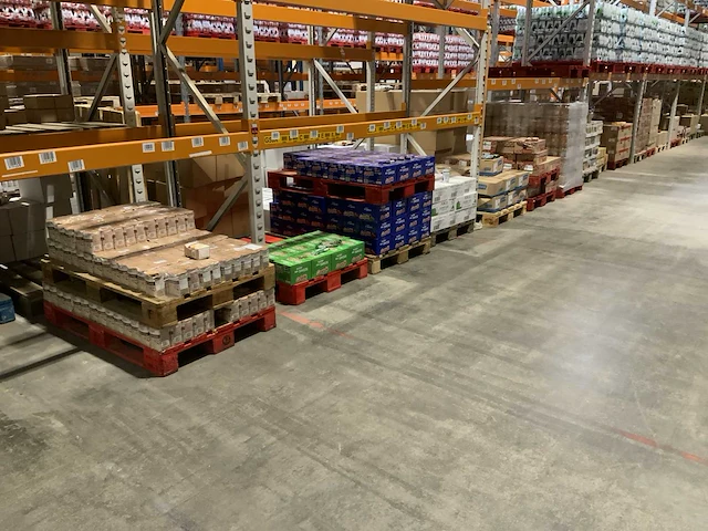 Partij levensmiddelen - 25x pallet - afbeelding 1 van  30