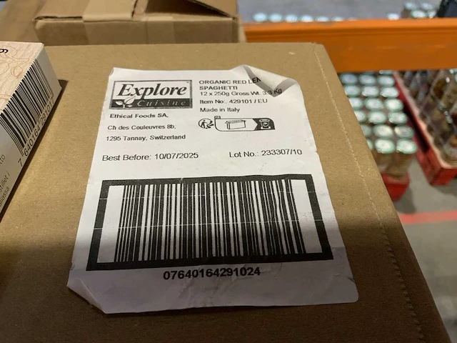 Partij levensmiddelen - 29x pallet - afbeelding 36 van  57