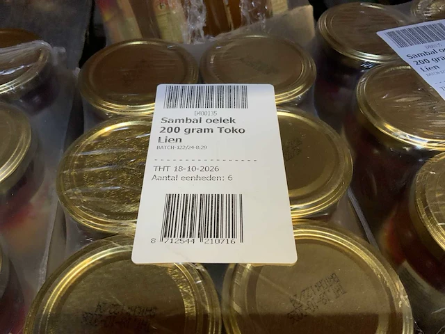 Partij levensmiddelen - 33x pallet - afbeelding 8 van  55