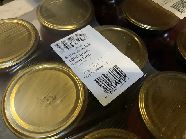 Partij levensmiddelen - 33x pallet - afbeelding 9 van  55