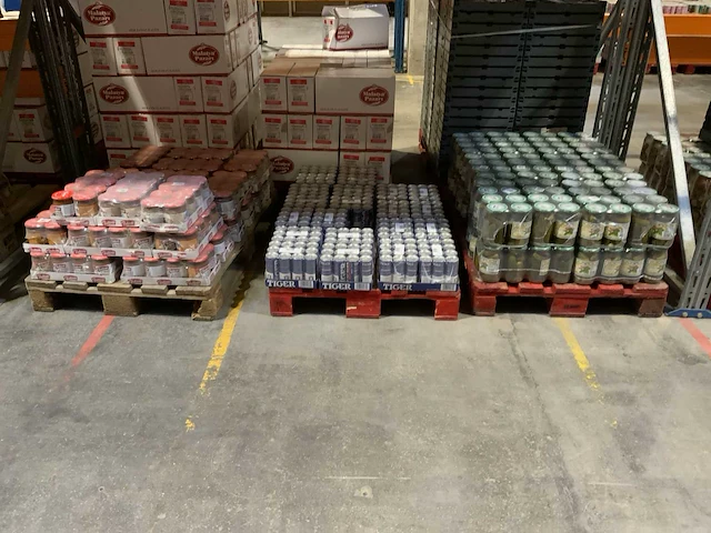 Partij levensmiddelen - 33x pallet - afbeelding 18 van  55