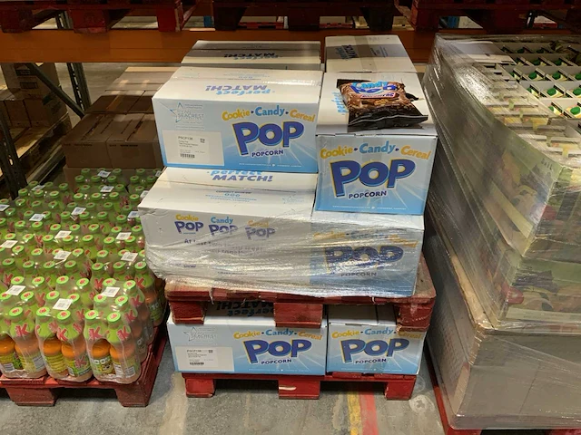 Partij levensmiddelen - 33x pallet - afbeelding 29 van  55
