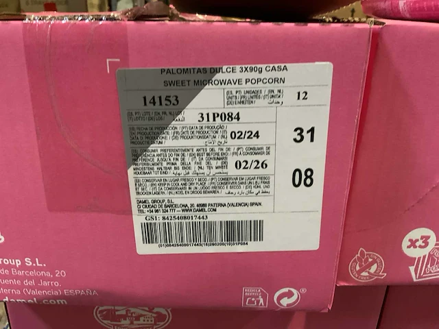 Partij levensmiddelen - 33x pallet - afbeelding 43 van  55