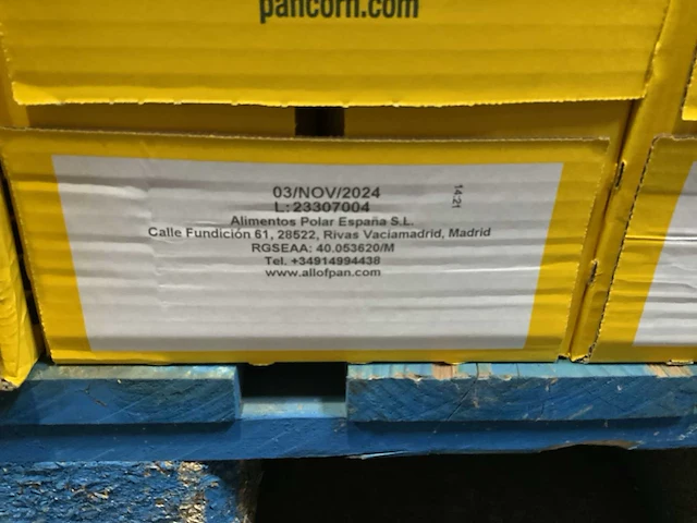 Partij levensmiddelen - 33x pallet - afbeelding 48 van  55