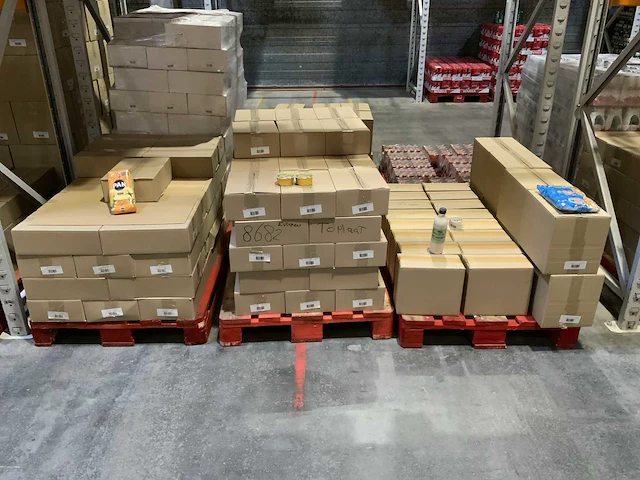 Partij levensmiddelen - 35x pallet - afbeelding 82 van  82