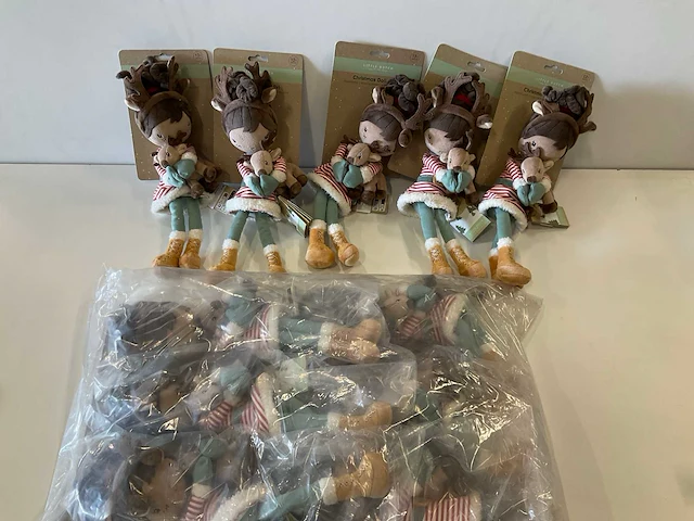 Partij little dutch knuffelpoppen kerst evi (22x) - afbeelding 1 van  4