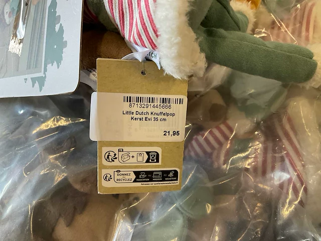 Partij little dutch knuffelpoppen kerst evi (22x) - afbeelding 4 van  4