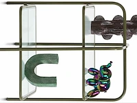 Partij louis side table groen coco maison - afbeelding 2 van  2