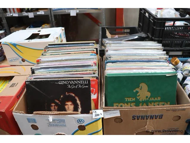 Partij lp's - diverse genres - 200 stuks - afbeelding 1 van  10