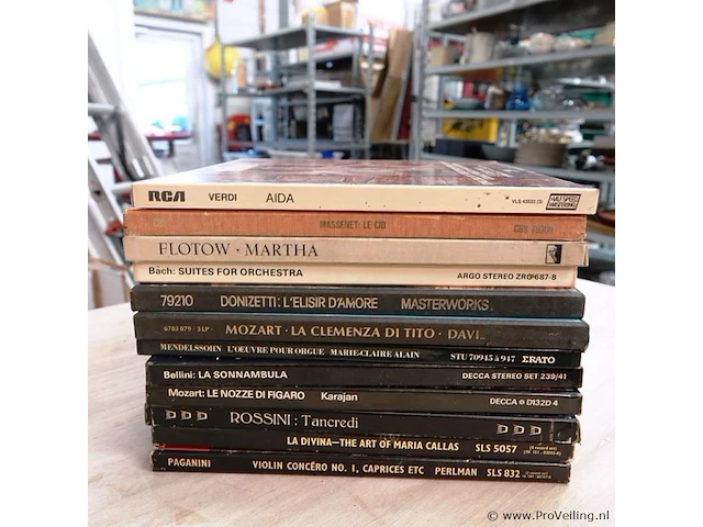 Partij lp's in originele cassetteboxen - afbeelding 5 van  5