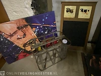 Partij lp's, weegschaal, bob marley, herman brood, star wars, melkkan, krijtbord fohn - afbeelding 5 van  11