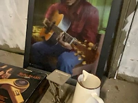 Partij lp's, weegschaal, bob marley, herman brood, star wars, melkkan, krijtbord fohn - afbeelding 6 van  11