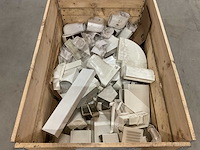 Partij luchtkanaal en airco goot hulpstukken - afbeelding 1 van  3