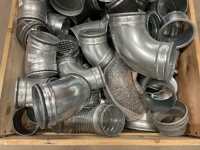 Partij luchtkanaal hulpstukken - afbeelding 2 van  3