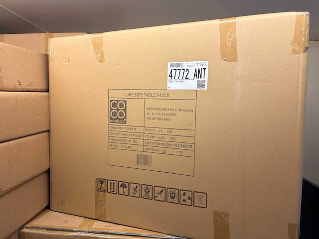 Partij luke side table coco maison luke bijzettafel - afbeelding 1 van  3