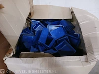 Partij magazijn bakken, geel en blauw - afbeelding 9 van  11