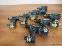 Partij makita accuboormachines voor onderdelen (zonder accu's) - afbeelding 1 van  3