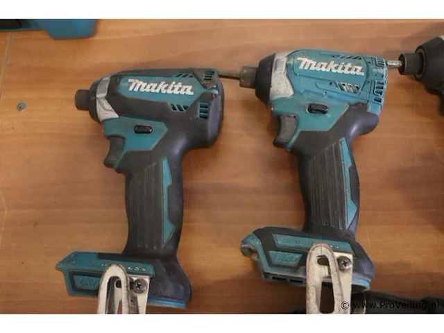 Partij makita accuboormachines voor onderdelen (zonder accu's) - afbeelding 2 van  3