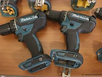 Partij makita accuboormachines voor onderdelen (zonder accu's) - afbeelding 3 van  3